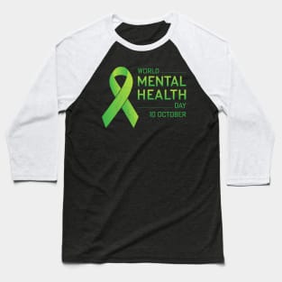 Be Kind To Your Mind Mental Health Matters Awareness Support Baseball T-Shirt